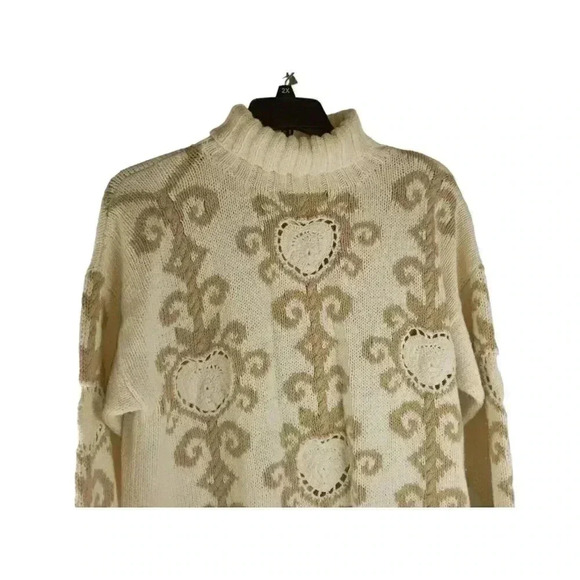 Express Tricot Womens Knitted Pullover Sweater size Large - Picture 4 of 9